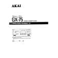 AKAI GX-75 Manual de Usuario