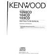 KENWOOD 1050CD Manual de Servicio