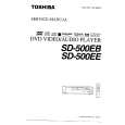 TOSHIBA SD-500EE Instrukcja Serwisowa