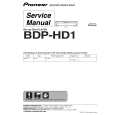 PIONEER BDP-HD1/KU/CA Manual de Servicio