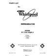WHIRLPOOL ET17HK1MWR0 Catálogo de piezas
