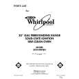 WHIRLPOOL SF395PEPW4 Catálogo de piezas