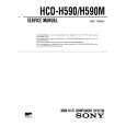 SONY HCDH590/M Manual de Servicio