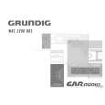 GRUNDIG WKC 5200 RDS Manual de Usuario