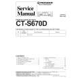 PIONEER CT-S670D/HYXJ Manual de Servicio