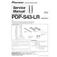 PIONEER PDP-S43-LRWL5 Instrukcja Serwisowa