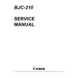 CANON BJC-210 Instrukcja Serwisowa
