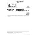 PIONEER YPM2036ZF Instrukcja Serwisowa