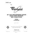 WHIRLPOOL SF396PEPW7 Catálogo de piezas