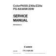 CANON COLORPASS-Z20E Manual de Servicio