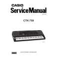 CASIO CTK750 Manual de Servicio