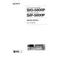 SONY SVO-5800P VOLUME 2 Manual de Servicio