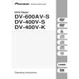 PIONEER DV-600AV-S/TPWXZT Instrukcja Obsługi