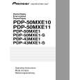PIONEER PDP-50MXE11/YVXK51 Manual de Usuario