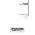 ARTHUR MARTIN ELECTROLUX FE2514N1 Manual de Usuario