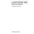 AEG Lavatherm 540 MC Instrukcja Obsługi