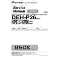 PIONEER DEH-P2600UC Instrukcja Serwisowa