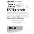 PIONEER DVD-R7783/ZUCYV5 Manual de Servicio