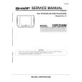 SHARP 20R200M Manual de Servicio