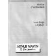 ARTHUR MARTIN ELECTROLUX LF0836 Manual de Usuario