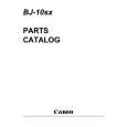 CANON BJ-10SX Catálogo de piezas