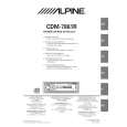 ALPINE CDM7861R Manual de Usuario
