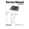 PANASONIC WV-CU151 Manual de Servicio