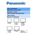 PANASONIC CT27C8G Manual de Usuario