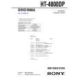SONY HT4800DP Manual de Servicio