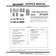 SHARP HTX1H Manual de Servicio