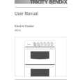 TRICITY BENDIX SE310W Manual de Usuario