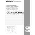 PIONEER CDJ-1000MK2/WYXJ Instrukcja Obsługi