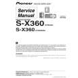 PIONEER S-X360/XTW/EW5 Instrukcja Serwisowa