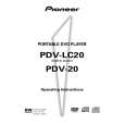 PIONEER PDV-LC20/ZU/CA Instrukcja Obsługi