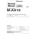 PIONEER M-AX10/NY Instrukcja Serwisowa