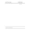 HITACHI VM921 Manual de Servicio