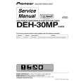PIONEER DEH-30MP/X1P/EW5 Instrukcja Serwisowa