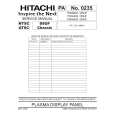 HITACHI P50A402 Instrukcja Serwisowa