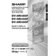 SHARP DVHR480F Manual de Usuario