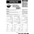 HITACHI C2121T Manual de Servicio