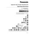 PANASONIC HD1200A Manual de Usuario