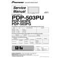 PIONEER PDP-503PG/TLDPKBR Instrukcja Serwisowa