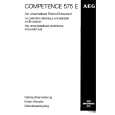 AEG 575E-DP Manual de Usuario