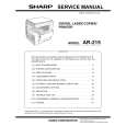 SHARP AR-215 Manual de Servicio