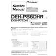 PIONEER DEH-P86DHR/UC Manual de Servicio