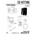 SONY SS-H7710D Manual de Servicio