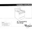 WHIRLPOOL SF302BSWW0 Manual de Instalación