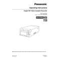 PANASONIC AJHD1400 Manual de Usuario