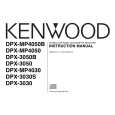 KENWOOD DPX-MP4050B Manual de Usuario