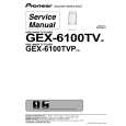 PIONEER GEX-6100TV/XU/UC Instrukcja Serwisowa